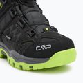 Children's trekking boots CMP Kiruna Mid Fitgo Fleece Wp piombo/acido 7