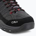 Junior's trekking boots CMP Rigel Mid Wp grey/ferrari 7