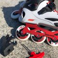 Rollerblade men's RB Pro X grey-red roller skates 07101600 U94 11