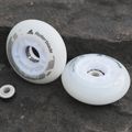 Rollerblade Moonbeams Led Wheels 72mm/82A 4 pcs white 06130000 101 5