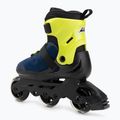 Children's roller skates Rollerblade Microblade 3WD Jr blue royal/lime 3