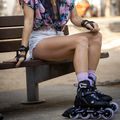 Rollerblade Macroblade 84 women's roller skates black and purple 07370900 15