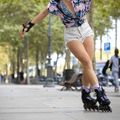Rollerblade Macroblade 84 women's roller skates black and purple 07370900 16