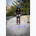 Children's roller skates with protectors Rollerblade Fury Combo Jr black/red 5
