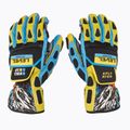 Level Worldcup CF ski gloves yellow/blue 2