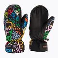 Level Vertigo Mitt Teen pattern children's ski gloves