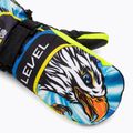 Level Junior Mitt yellow/blue children's ski gloves 5