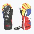 Children's ski gloves Level Lucky Mitt yellow/blue