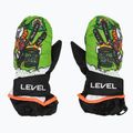 Level Animal children's ski gloves lime 2