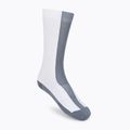 Santini Puro cycling socks white and grey 1S652QSKPUROBIXS