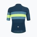 Men's Santini Sleek Bengal blue cycling jersey 2S94475CESLKBENGVFS 3