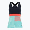 Santini Scia Optic women's cycling jersey black/blue 2S63GLLSCIAOPTIACS