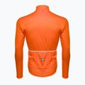 Santini Nebula Puro men's cycling jacket orange 2W33275NEBULPUROAFS 2