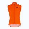 Santini Nebula Puro men's cycling waistcoat orange 2W54275NEBULPUROAFS