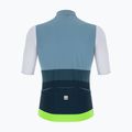 Santini Redux Istinto fluor green men's cycling jersey 2S94475REDUXISTIVFS 2