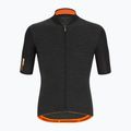 Santini Colore Puro men's cycling jersey black 2S94075RCOLORPUR0NES