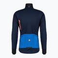 Men's Santini Vega Absolute blue and navy cycling jacket 3W50775VEGAABST 2