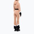 Women's ski suit EA7 Emporio Armani Pure Softshell Jumpsuit mocha mousse 2