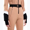 Women's ski suit EA7 Emporio Armani Pure Softshell Jumpsuit mocha mousse 5