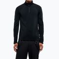 Men's ski sweatshirt EA7 Emporio Armani Pure Powerstretch T-Top Half Zip black