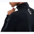 Men's ski sweatshirt EA7 Emporio Armani Pure Powerstretch T-Top Half Zip black 5