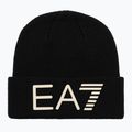 Winter hat EA7 Emporio Armani Mountain Logo Series Big Beanie black