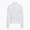 Women's ski sweatshirt EA7 Emporio Armani Pure Powerstretch T-Top Half Zip white 2