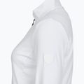 Women's ski sweatshirt EA7 Emporio Armani Pure Powerstretch T-Top Half Zip white 3