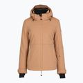 Women's ski jacket EA7 Emporio Armani Pure Softshell mocha mousse