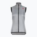 Women's cycling waistcoat Castelli Aria W silver gray