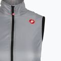 Women's cycling waistcoat Castelli Aria W silver gray 3