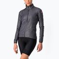 Women's cycling jacket Castelli Aria Shell W dark gray