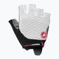 Women's cycling gloves Castelli Rosso Corsa 2 white 5