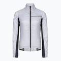 Women's cycling jacket Castelli Squadra Stretch silver gray/dark gray