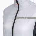 Women's cycling jacket Castelli Squadra Stretch silver gray/dark gray 3
