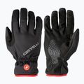 Men's cycling gloves Castelli Entrata Thermal black