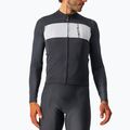 Men's Castelli Prologo 7 light black/silver gray/ivory cycling longsleeve