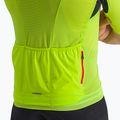 Men's Castelli Superleggera 3 electric lime cycle jersey 5
