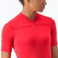 Women's cycling jersey Castelli Anima 4 hibiscus 3