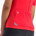 Women's cycling jersey Castelli Anima 4 hibiscus 4