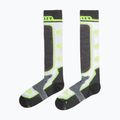 Ski socks Oakley Patrol mist/neon yellow 2