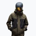 Men's snowboard jacket Oakley Baldface Gore-Tex deep olive/pitch black