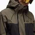 Men's snowboard jacket Oakley Baldface Gore-Tex deep olive/pitch black 4