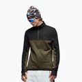 Men's sweatshirt Oakley Canopy FZ blackout/deep olive