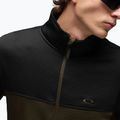 Men's sweatshirt Oakley Canopy FZ blackout/deep olive 4