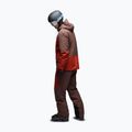 Men's ski trousers Oakley Canopy Pro Insulated Dark Umber/Flame Red 3