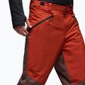 Men's ski trousers Oakley Canopy Pro Insulated Dark Umber/Flame Red 4