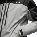 Men's ski jacket Oakley Canopy Pro Insulated pitch black/cement 4