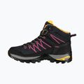 Women's trekking boots CMP Rigel Mid Wp anthracite/bouganville 9