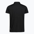 Men's polo shirt CMP 3T60077 Polo nero/cemento 2